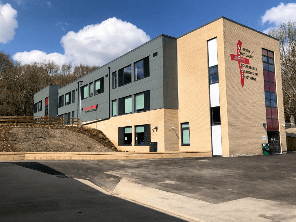 Design and Installation of Three-Storey Science Block Hythe Building Services School Construction